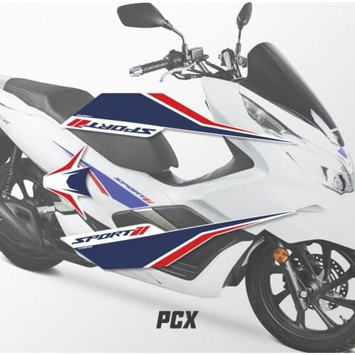Motorcycle front sticker waterproof protection body reflective decal modified decorative film for Honda PCX pcx 125 pcx 150