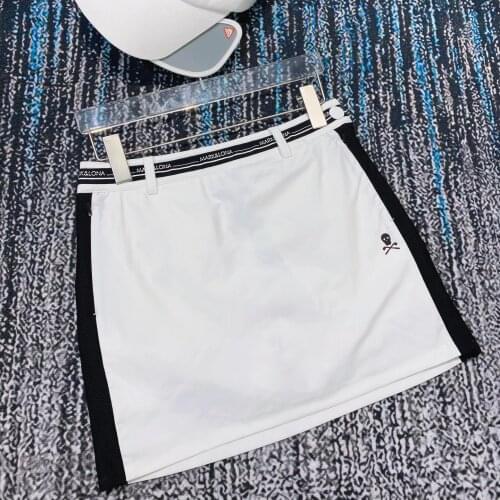 New 2021 Fashion Mark-Lona Womens Golf Skirt Summer Sports Stretch Wrap Buttock Short Skirts 2292