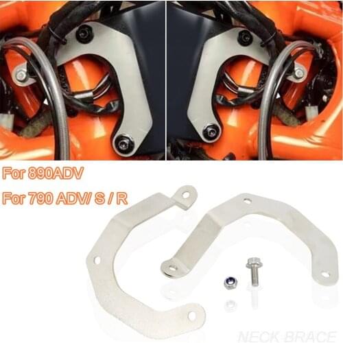 NEW Motorcycle For 790 890 Adventure 790 ADV S / R 2019 2020 890 ADV 2020 2021 Headlight Reinforcement Brackets Neck Brace