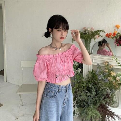 Розовые блузки Octeyam China At AliExpress