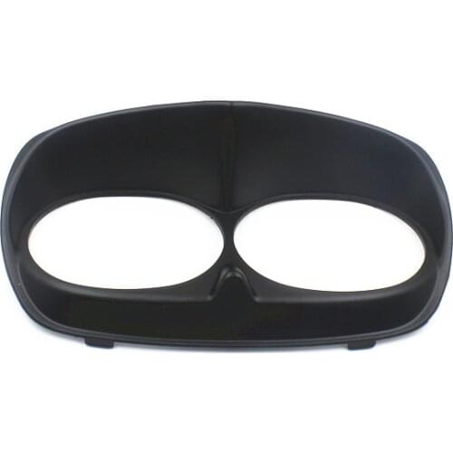 Motorcycle Front Headlight Bezel Scowl Outer Fairing Cover For Harley Road Glide 1998-2013