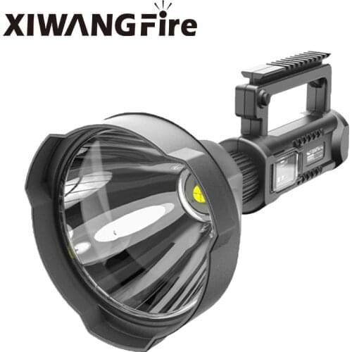 P70 Strong Light Portable Searchlight LEDLong-Distance Multifunctional Lighting Flashlight Outdoor Waterproof Rechargeable Light
