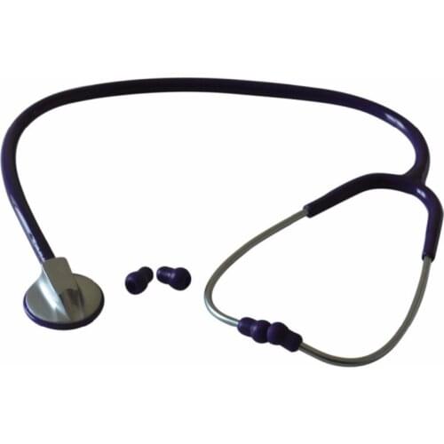 Adult and child Zinc Alloy single head Stethoscope Purple