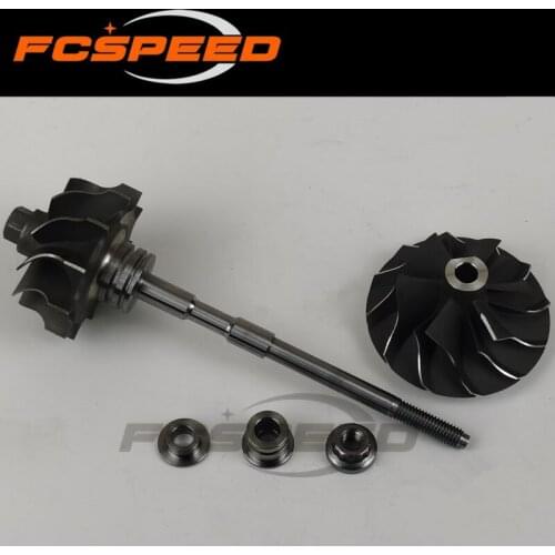 Turbo shaft and wheel GT1544V 753420 750030 Turbo rotor for BMW Citroen Ford Mazda Peugeot 1.6 HDi 80 Kw DV6TED4 2004