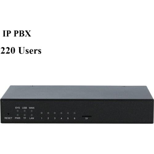 UC200-45 VoIP PBX Support 220 Users IP PBX System