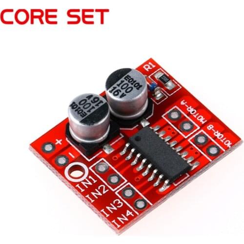 5PCS/lot 1.5A 2-Way MX1508 DC Motor Driver Module PWM Speed Dual H-Bridge Stepper L298N