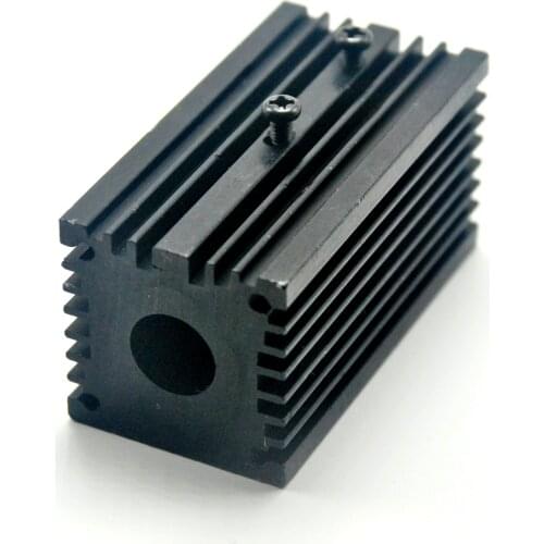 Aluminum Cooling Heat Sink Holder Mount for 12mm Laser Diode Modules Long-time Work 32x62mm