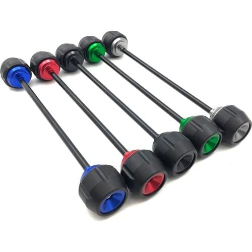 For Kawasaki Z900 2017 Motorcycle Front Axle Fork Crash Sliders Wheel Protector Front wheels drop ball falling protection