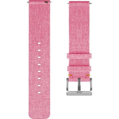 Canvas Watch Band Strap For Fitbit versa Band Smartwatch Watchband Wrist Bracelet Factory Price Drop Shipping