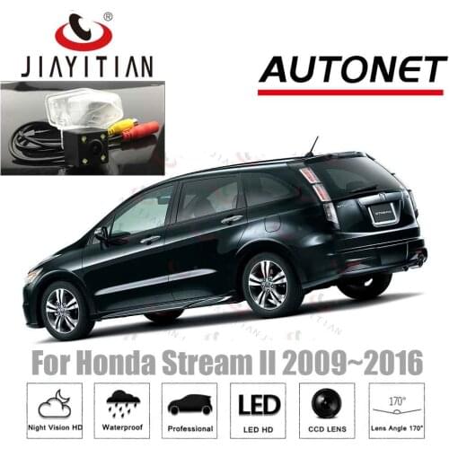 JIAYITIAN Rear Camera For Honda Stream RST ZS TS 2000~2016 CCD Night Vision Parking camera License Plate camera backup camera