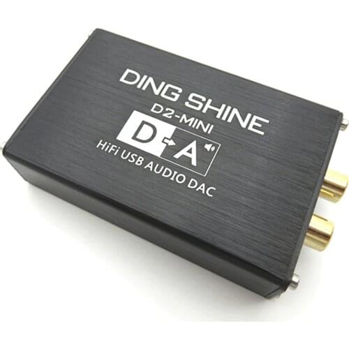 MINI HIFI USB external sound card ES9018K2M DAC decoder NE5532 TL072 op amps 24bit 96kHz A2-002