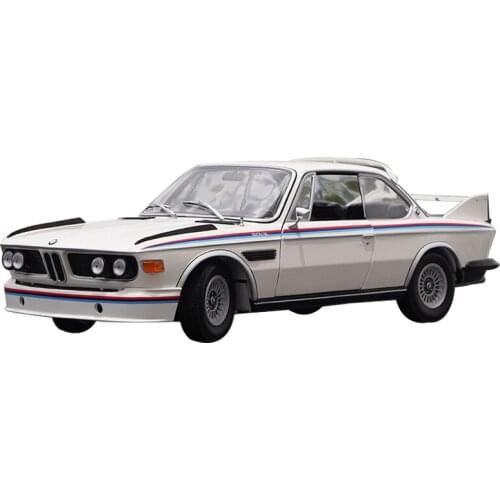 1/18 Alloy Die-casting Simulation Car Model Mini Cut Bmw CSL25 3.0 High-end Collection Childrens Toy Gift Family Display