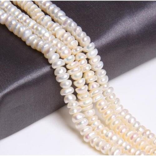 New Arrival Favorite Pearl Jewelry 4mm Natural Freshwater Pearls For Women Jewelry Making DIY For Earrings Necklace Bracelet