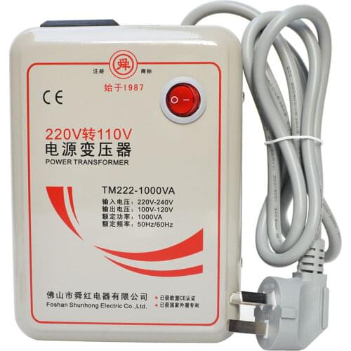 New 1000W Power Transformer Voltage Converter 220V to 110V or 110V to 220V
