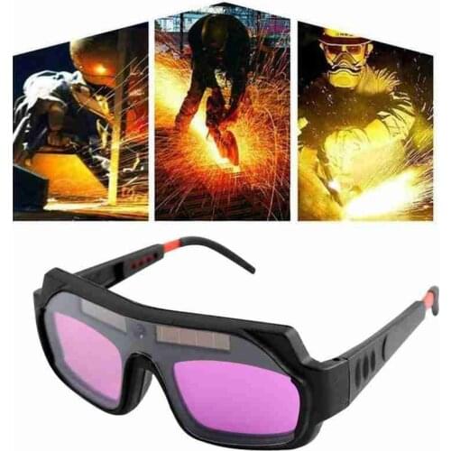 Automatic Darkening Welding Glasses Solor Power Dimming Anti-glare Argon Arc Welding Goggles Welder Eye Protection Special Tools
