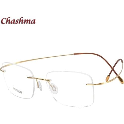 Rimless Titanium Women Light Eyeglasses Men Ochelari Glasses Myopic Glasses Frame Optical Eyewear Prescription Glasses Frame