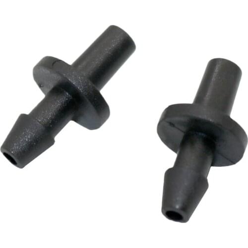 1000 Pcs Barbed Garden Water Connectors 3/5mm Hose Straight Quick Connector Homebrew Irrigation System Accessories Repair Tool