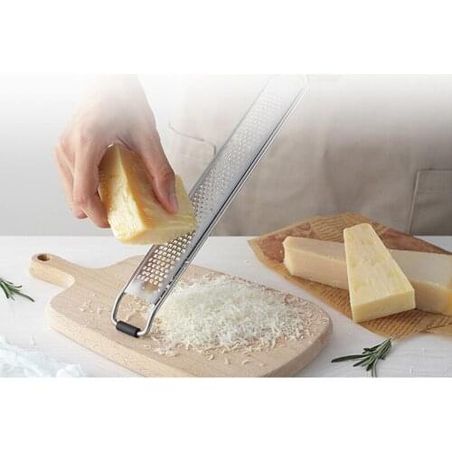 Cheese Grinder Butter Knife Cheese Shredder Stainless Steel Cheese Grater Citrus Garlic Fruit Peeler Lemon Zester Cheese Slicer