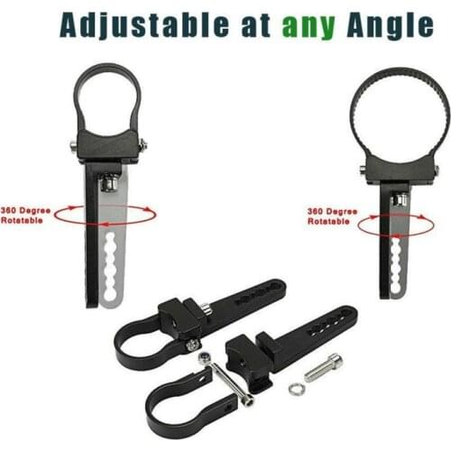 Universal Clamps for Off Road Offroad Led Light Bar Work Driving Lamp Adjustable Tube Bull Bar Roll Bar Tube Cage Mount Brackets
