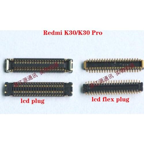 LCD Display FPC Connector Plug MotherBoard Pin For Xiaomi Redmi K30 K30 Pro