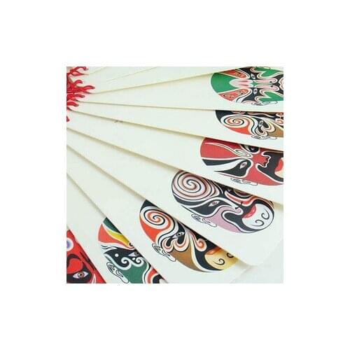 1pcs[Creative Bookmark Wholesale] Peking Opera Facebook Bookmark 12/Set Chinese knot