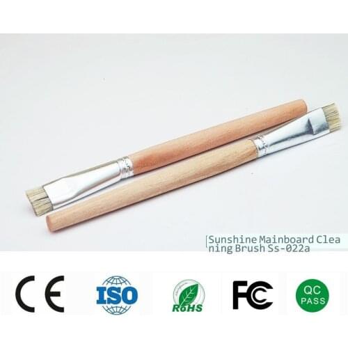 100PCS SUNSHINE SS-022A PCB Rework ESD Anti Static Dust Brush For Mobile Phone Tablet PCB BGA Repair Soldering Cleaning Tool