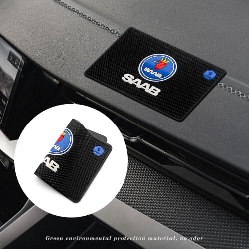 Car PVC Anti Slip Mat Phone Holder Automobiles Interior Dashboard Non-Slip for SAAB 9-3 9-5 93 99 9-X 9-7 600 Auto Accessories