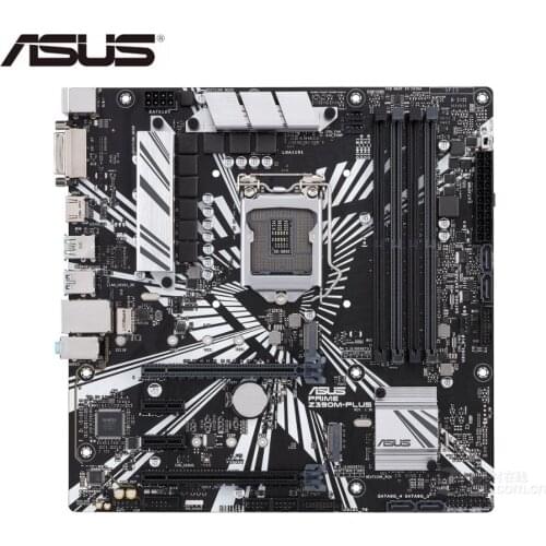 Used original mainboard for ASUS PRIME Z390M-PLUS DDR4 LGA 1151 USB2.0 USB3.0 USB3.1 Desktop motherborad