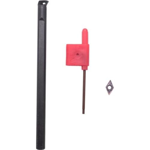 Turning Tool Holder S08K-SDUCR07 Internal Boring Bar + 95 Degree DCMT0702 Inserts Right Hand CNC Lathe Turning Tool