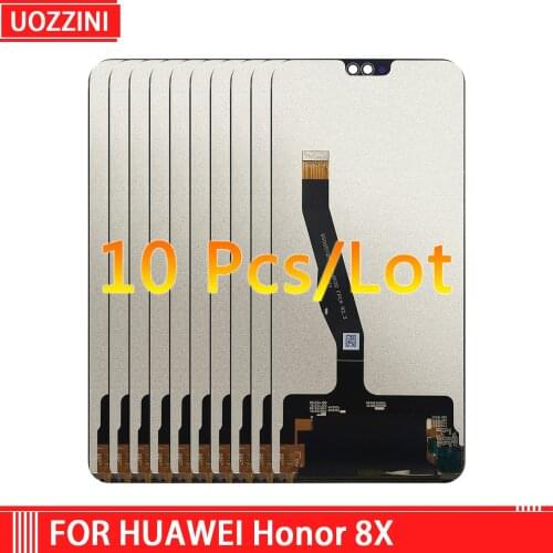 10Pcs 6.5" For Huawei Honor 8X LCD Display Touch Screen Digitizer Assembly Touch Screen For Honor 8X Repair Parts