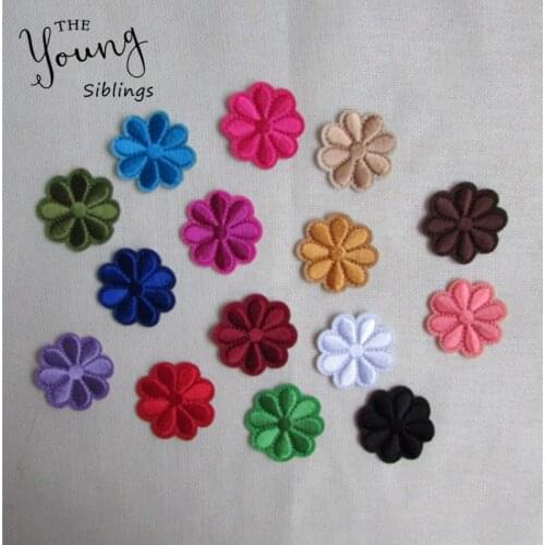 Brand new flower patch hot melt adhesive applique embroidery patches stripes DIY clothing accessory 1pcs sell C217-C231