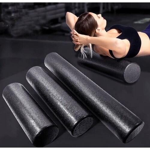 GYM Fitness Massage 30/40/60CM Epp Yoga Pilates Roller Soft Foam Blocks Exercise Back Muscle Massage Home Training Sport Column