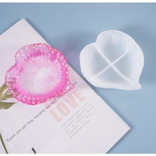 Saucer Diy Epoxy Charm Making Mould Fondant resin molds for jewelry