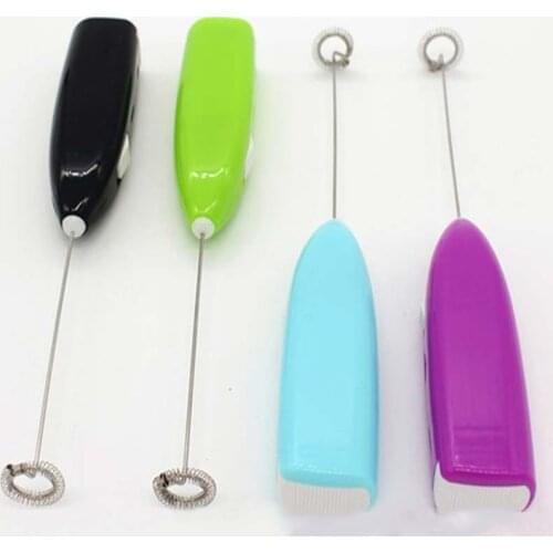 Fashion Drinks Milk Frother Foamer Whisk Mixer Stirrer Egg Beater Electric Mini Handle Cooking Tools A1