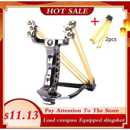 Powerful Hunting Slingshot Folding Wrist Rubber Band Professional Portable Catapult Launcher Bow Arrow Outdoor Shooting Fishing