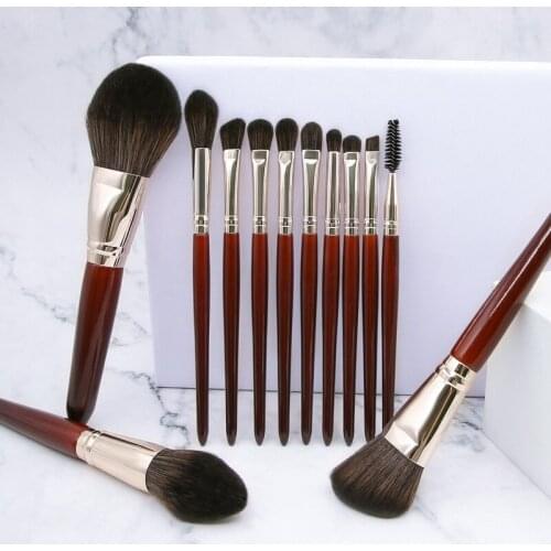 Makeup Brushes Set12pcs Eye Shadow Blending Eyeliner Eyelash Eyebrow Make Up Brushes Professional Eyeshadow Brush