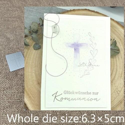 New Design Craft Metal stencil mold Cutting Dies cross embellishment scrapbook die cuts Album Paper Card Craft Embossing