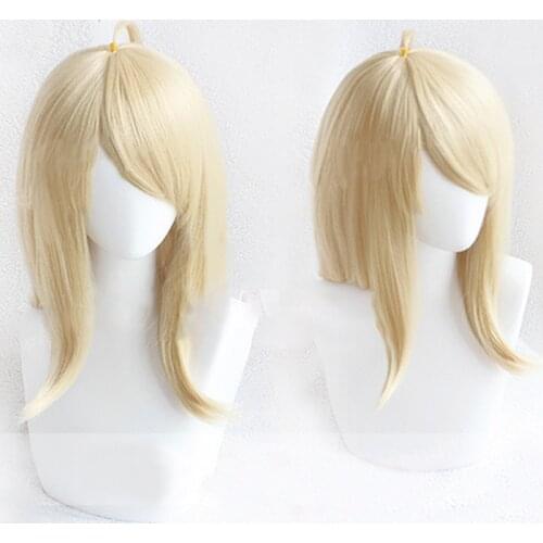 Kaede Akamatsu Cosplay Wig New Danganronpa V3 Costume Play Wigs Heat Resistant Synthetic Hair Costumes Hair Wigs + Wig Cap