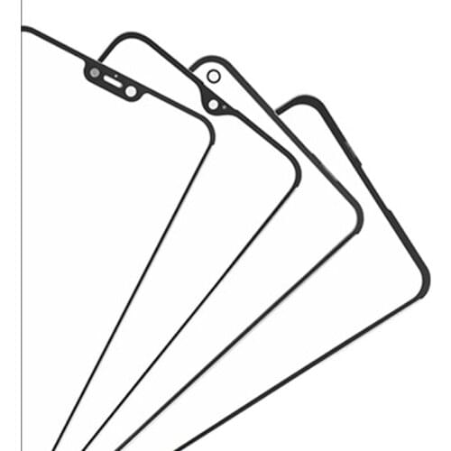 Screen Front Glass Lens Repair Parts for IPhone 6 6S 6SP 6P 7 Front Outer Glass Lens Cover Replacement with OCA