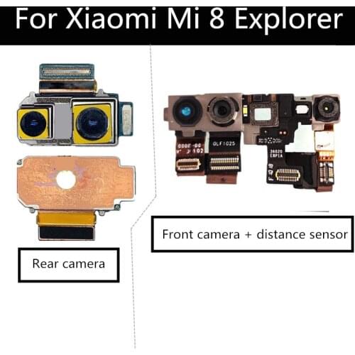 For Xiaomi Mi 8 Mi8 Explorer Front camera with distance sensor rear-facing camera