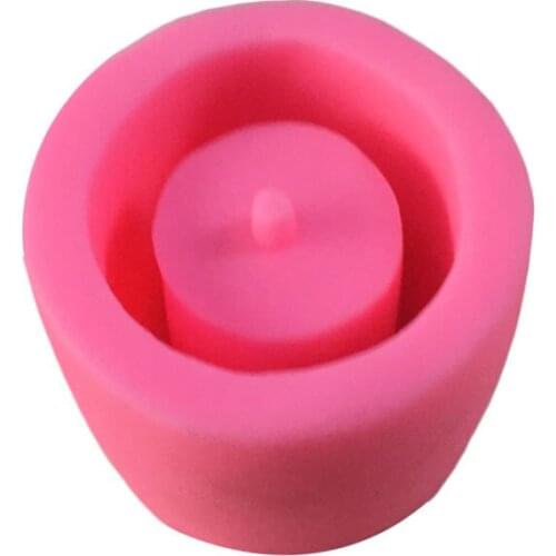 Cement Vase Silicone Mould 3D Chocolate Cake Decorating Tools Flower Pot Home Jelly Kitchen Pots Gumpaste Mould Concret Mould