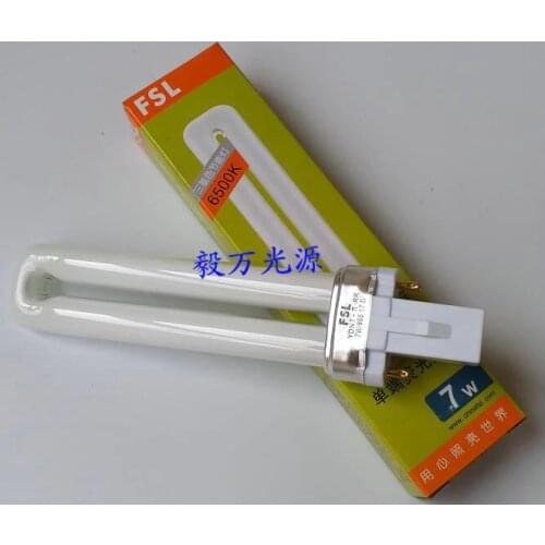 Heidelberg SM52 SM74 front regulation table 7W paper feed lamp tube instead of PL-S 7W 840 white light