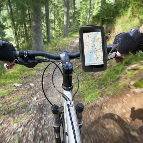 Bicycle Phone Holder Phone Case Mount Mountain Motorcycle Waterproof Bag Phone Case Mount Touch Screen Mobile Phone Stand