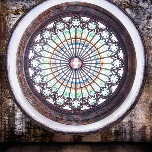 MEHOFOTO Vinyl Photography Background Big Clock Computer Printed Retro Backdrops for Photo Studio CM-6572