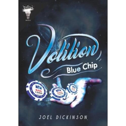 Volition Blue Chip By Joel Dickinson -Magic tricks