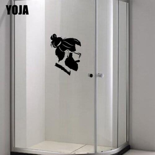 YOJA 28x21.8CM Handsome Uncle Home Decoration Wall Stickers Bathroom Decal Kitchen Accessories G2-0144