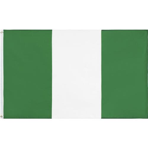 Jemony 60X90 90X150cm Green White NGA NG Nigeria Flag