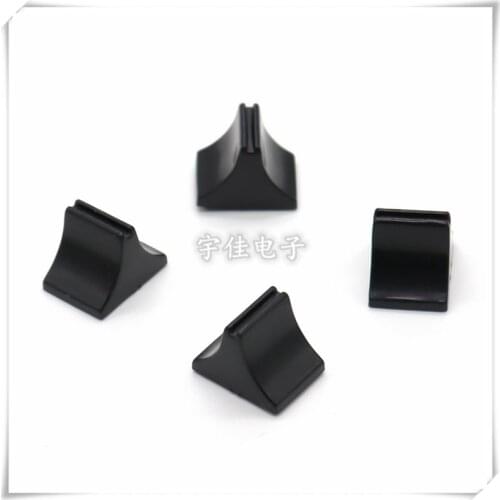 10 Piece 14*10.5*11MM straight slide potentiometer mixer push rod black cap plastic console volume hat inner hole 4MM