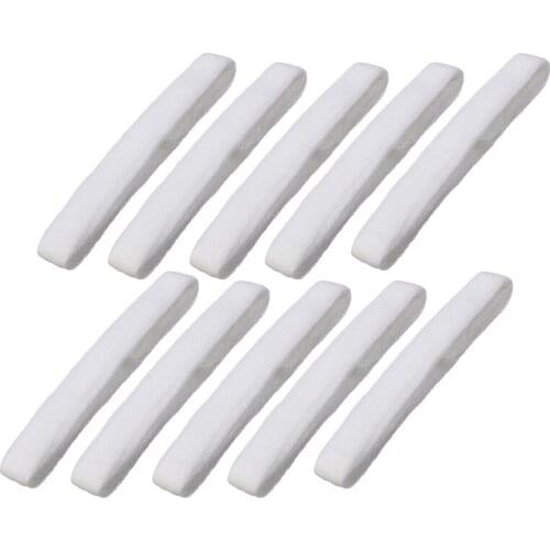 10 Pcs PVA Fishing Mesh Nets Micro-Mesh 5M Refill Carp Fishing Stocking Rig Bait Wrap Bags 25mm Fishing Feeder