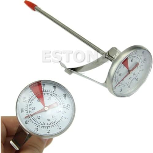 69HF Stainless Steel Thermometer Cooking Oven BBQ Milk Food Meat Probe Gauge 100°C